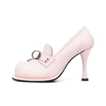 Martine Rose Bulb Toe 95mm Leather Pumps
