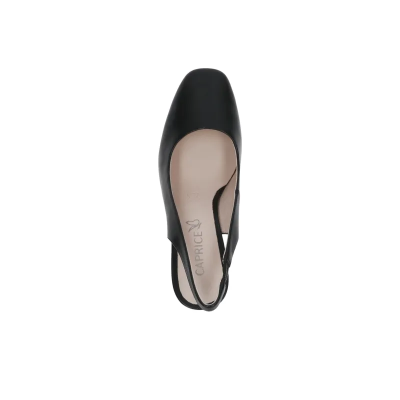 CAPRICE Twiggy Chunky Heel High Heels 8.5cm Women's Black-3