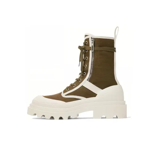 Bottega Veneta Ankle Boots Men's White Brown