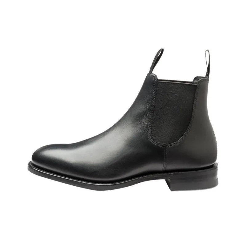 LOAKE Short Chelsea Boots Women's Black-0
