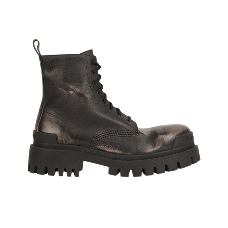 Balenciaga Strike Boots 'Black' - POIZON