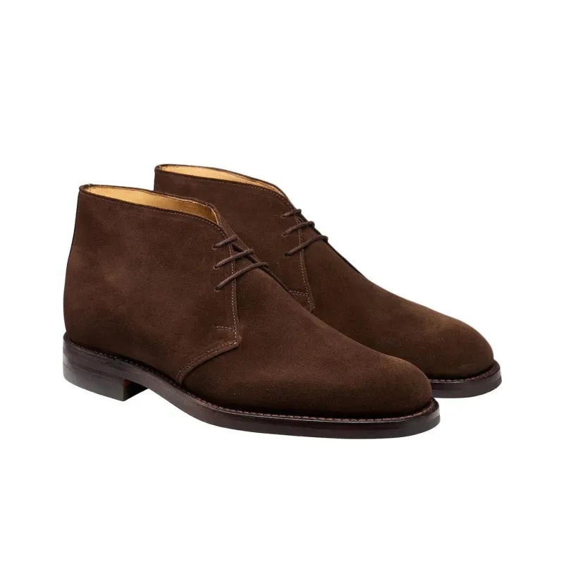 CROCKETT & JONES Chiltern Ankle Boots Men's Brown-3