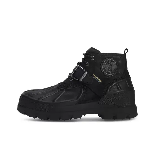 Polo Ralph Lauren Oslo Ankle Boots Men's Black