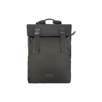 TUCANO Nylon Leather FOLD Backpack Regular Unisex Black/Olive Green