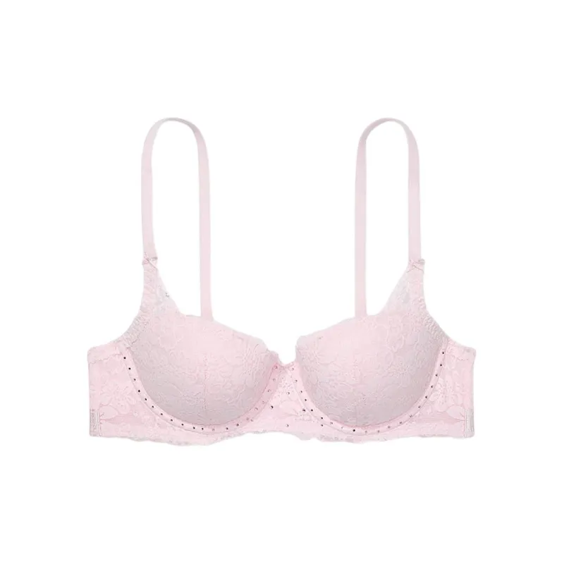Victoria's Secret DATE PINK Bra Women's Pink-0