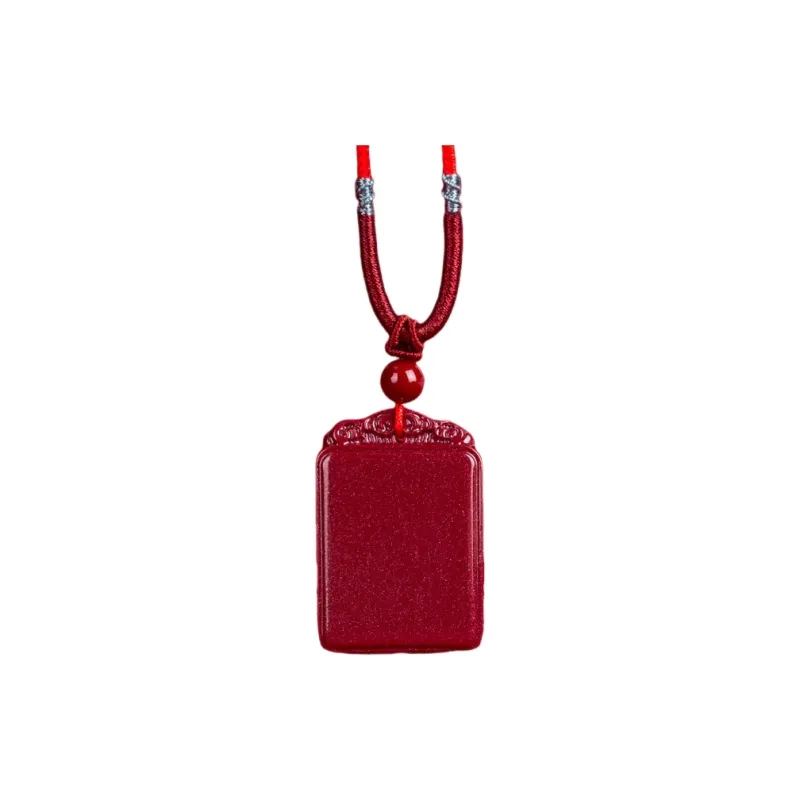 Yufujin Cinnabar Pendants Unisex-0
