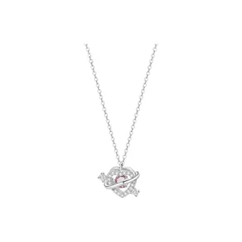 Heart Grass 999 Fine Silver Necklaces Women's