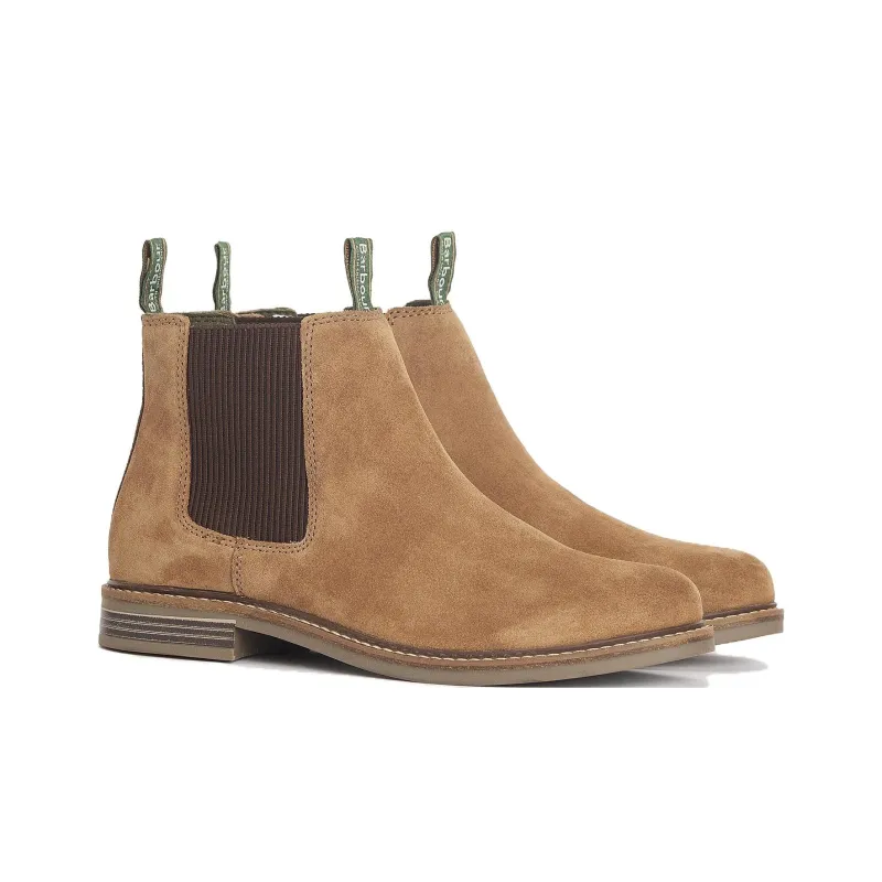 BARBOUR Farsley Short Chelsea Boots Men's Tawny-1