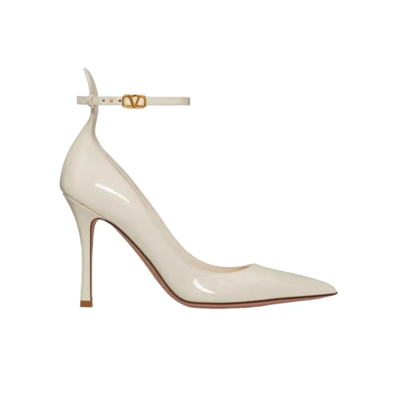 Valentino Tan Go Slim Heel High Heels-1