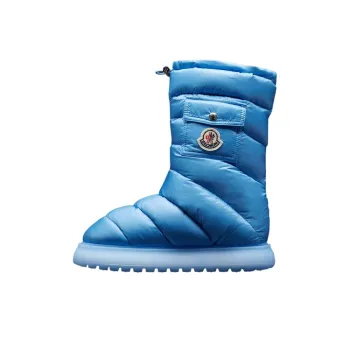 Moncler Gaia Thermal Waterproof Snow Boots Women's Blue