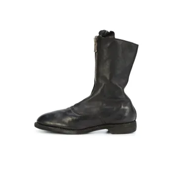 GUIDI Zip up Ankle Boots
