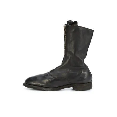 GUIDI Zip up Ankle Boots