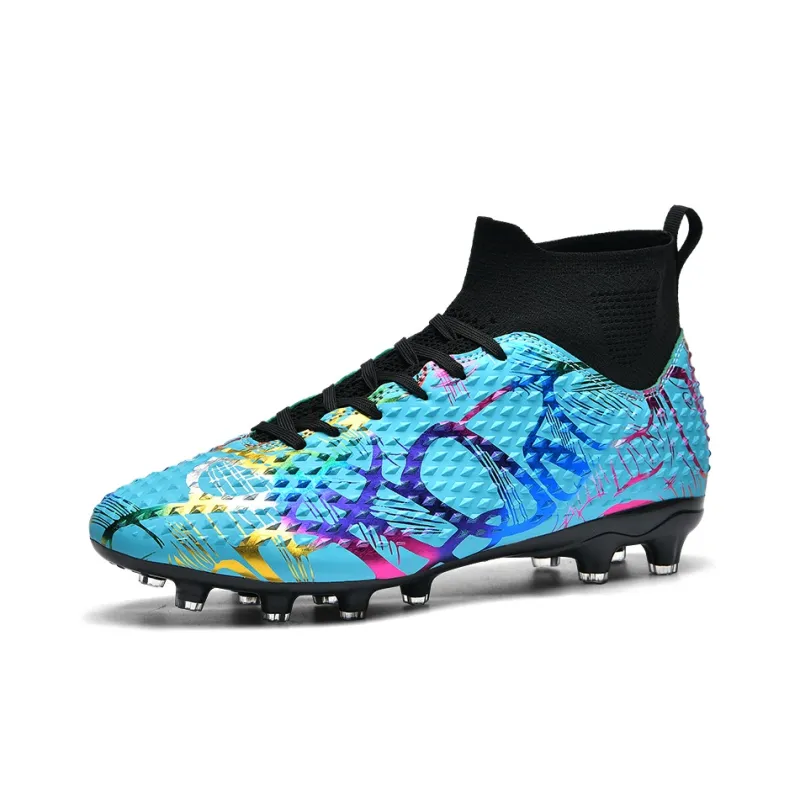 BIANSULONG Soccer Shoes Unisex Low Top Black-10