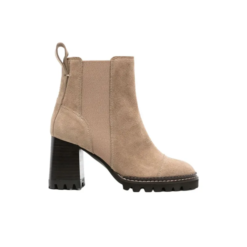 See By Chloe Mallory 125 Mm Suede Boots Women's-1