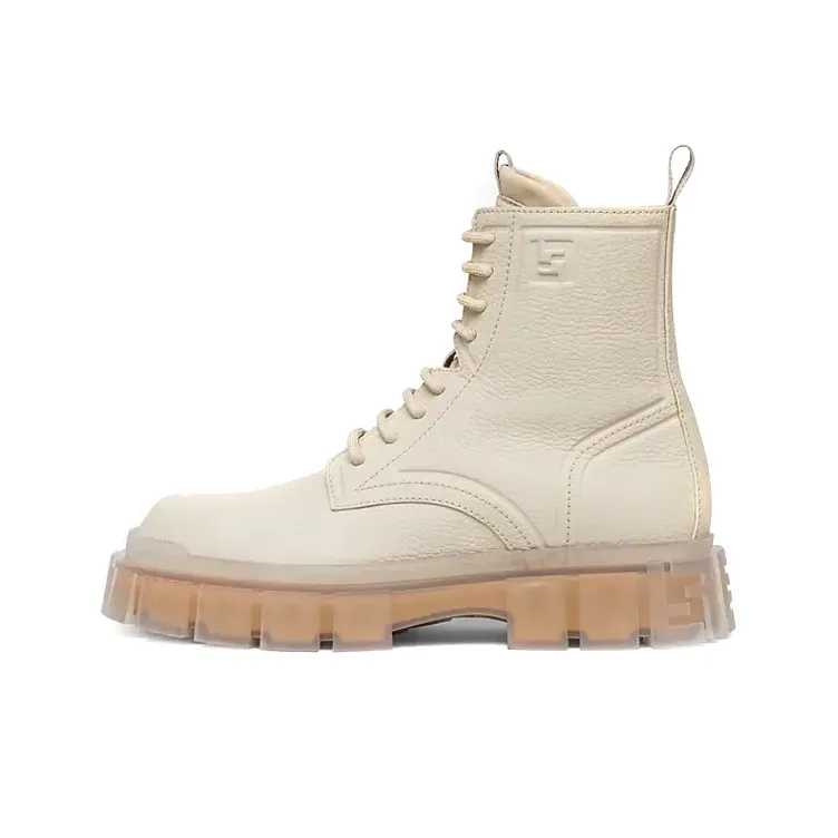 FENDI Fendi Force Martin Boot Men's Beige-0