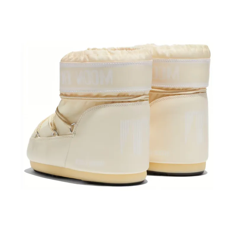 Moon Boot Icon Low Nylon Boot Cream White-2