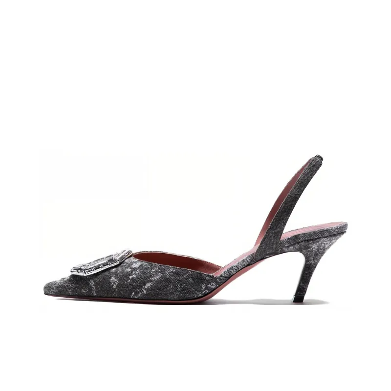 Souliers Martinez Camelia 50mm Leather Pumps-0