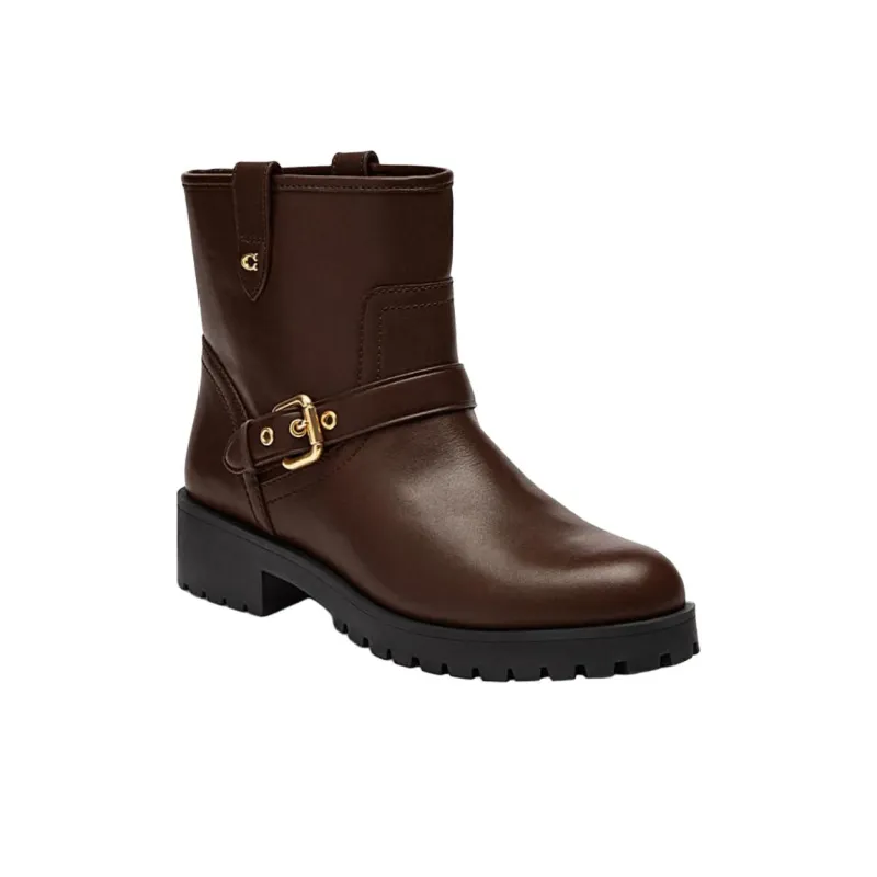 COACH Ankle Boots Women's Brown-2