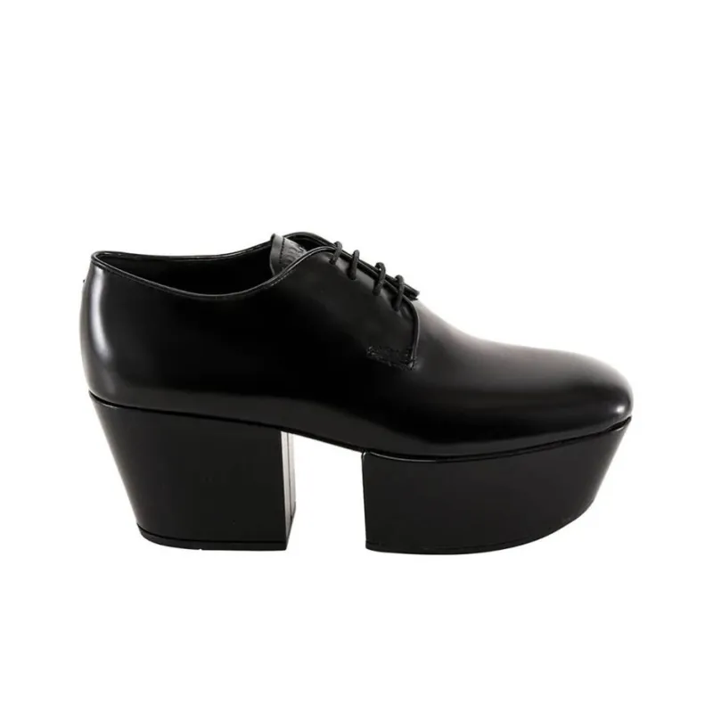 PRADA Platform Shoes Women's Black-1