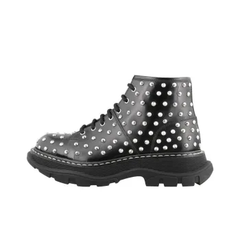 Alexander McQueen Ankle Boots 'Black Studd' Women's