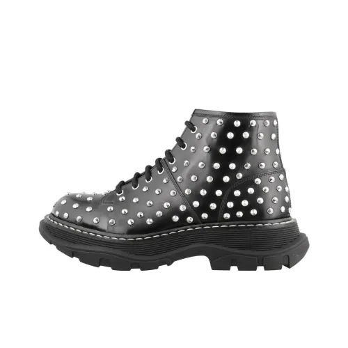 Alexander McQueen Ankle Boots 'Black Studd' Women's