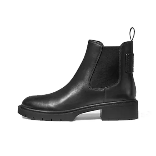 COACH Short Chelsea Boots Women's Black