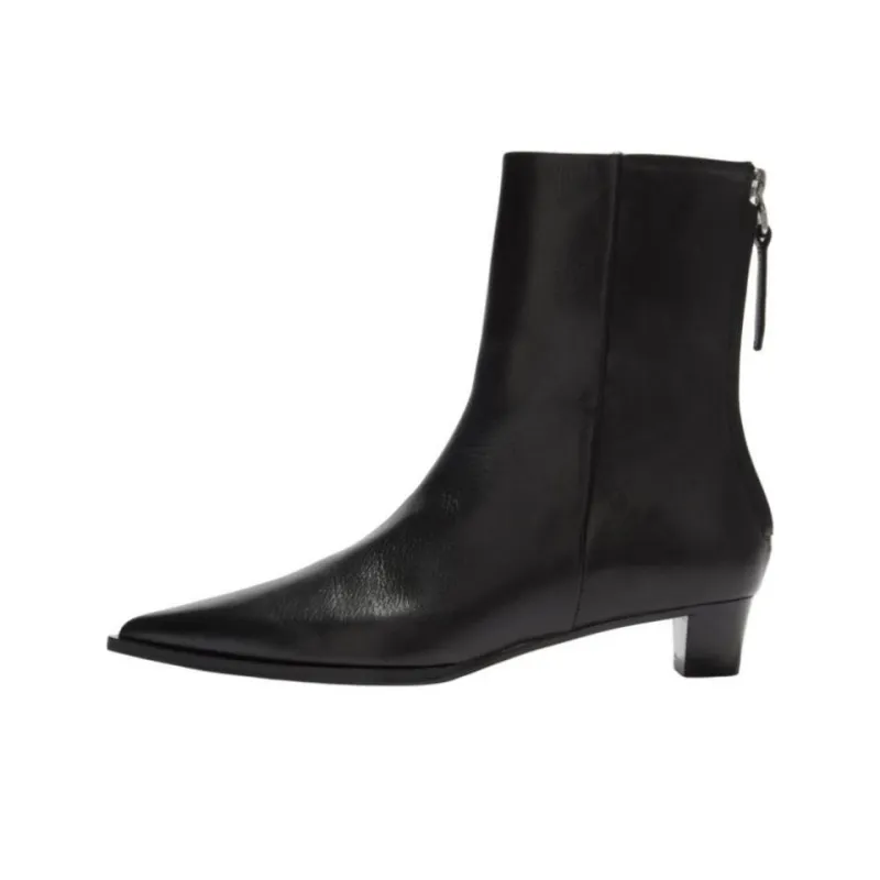 Aeyde Harriet Ankle Boots 3cm Women's Black-0