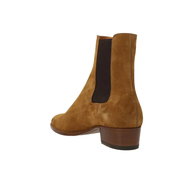SAINT LAURENT Wyatt Chelsea Boots-3