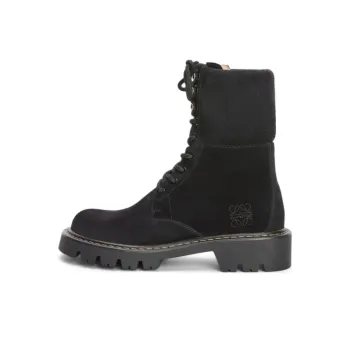 LOEWE Sierra Ankle Boots 3cm Women's Black