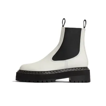 PROENZA SCHOULER Lug Sole Leather Chelsea Boots