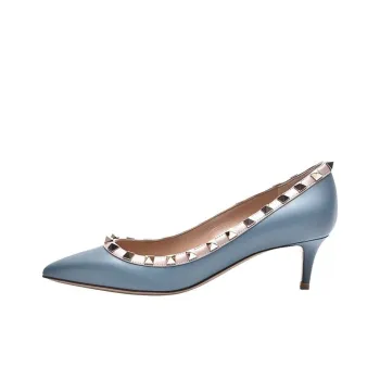 Valentino VLTN GARAVANI Slim Heel High Heels Women's Blue