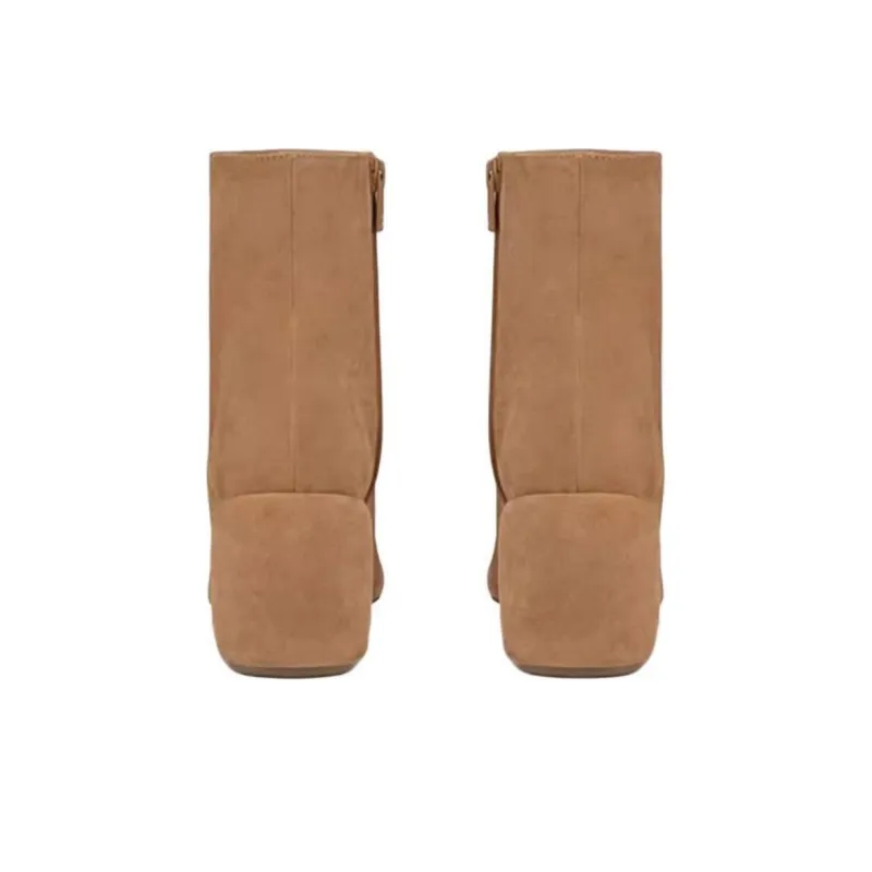 CL Minny Booty Ankle Boots Women's Brown-3
