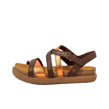 Art RHODES Strap Sandals Women's Dark Brown