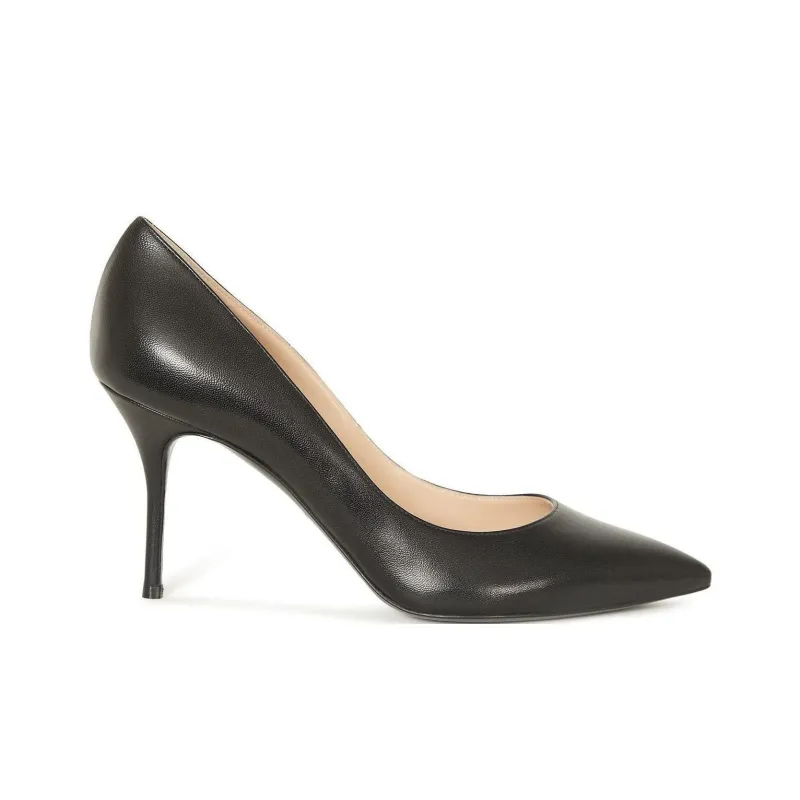 Casadei Slim Heel High Heels 9cm Women's Black-1