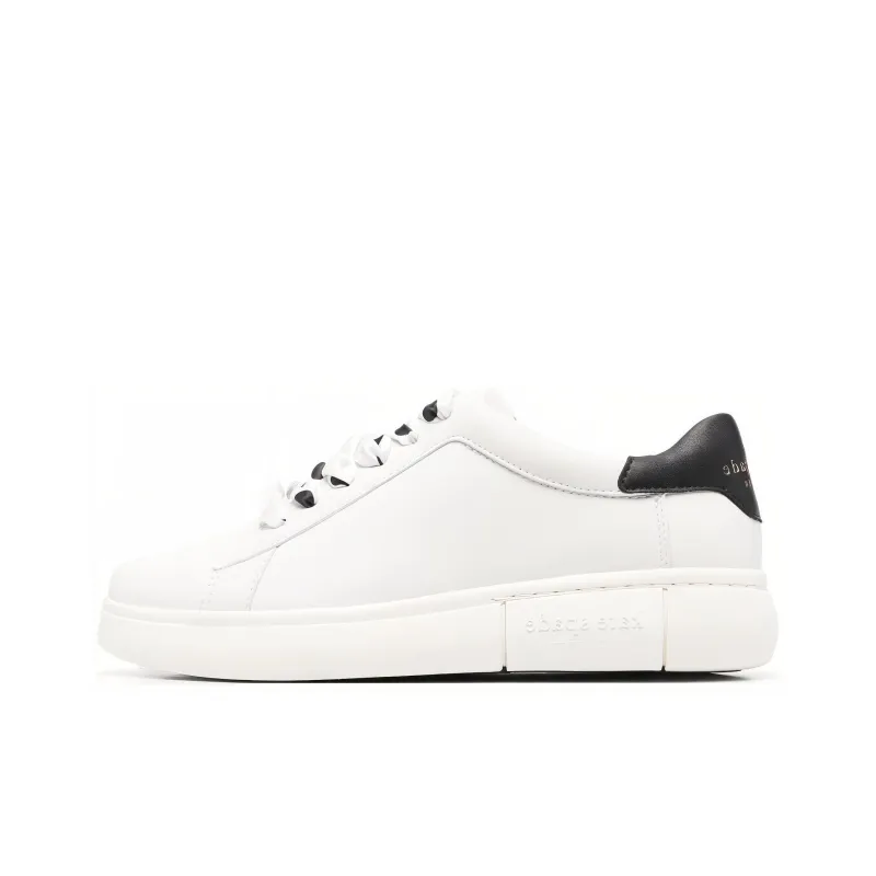 kate spade Polka-dot Lace Leather Sneakers-0