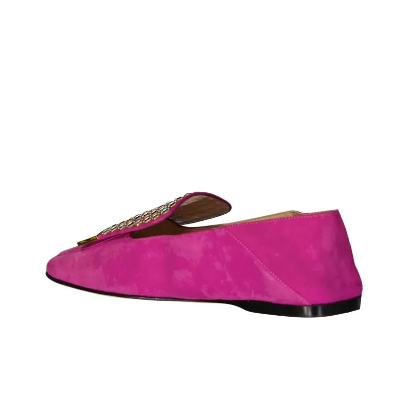 SERGIO ROSSI Casual Single Shoes Women's Fuchsia-3