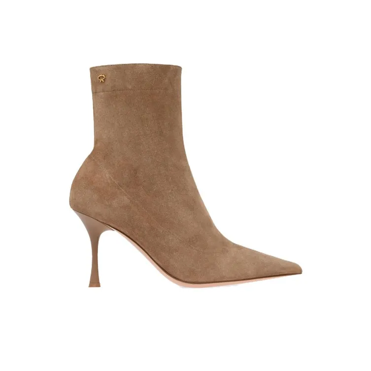 GIANVITO ROSSI Dunn 85mm Suede Ankle Boots-1