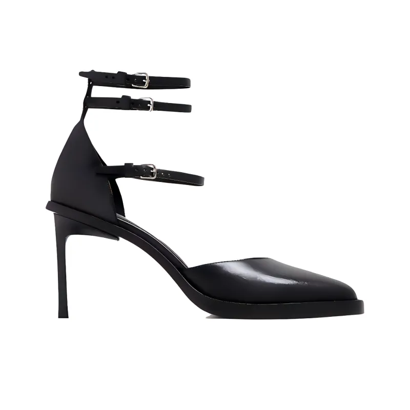 Ann Demeulemeester Jamina Slim Heel High Heels Women's Black-2