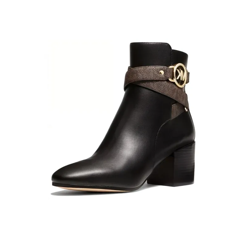 MICHAEL KORS Rory Ankle Boots 6cm Women's Black-4