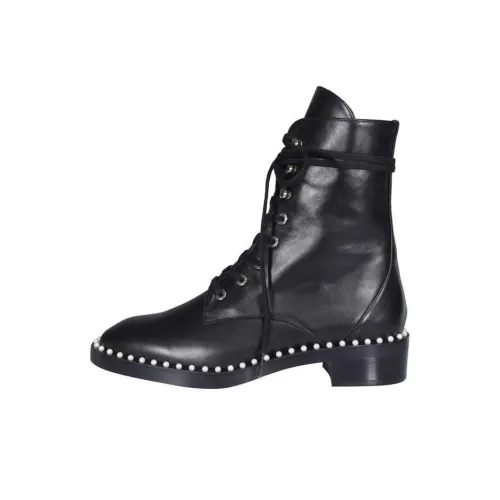 Stuart Weitzman/SW Crew Martin Boot Women's Black