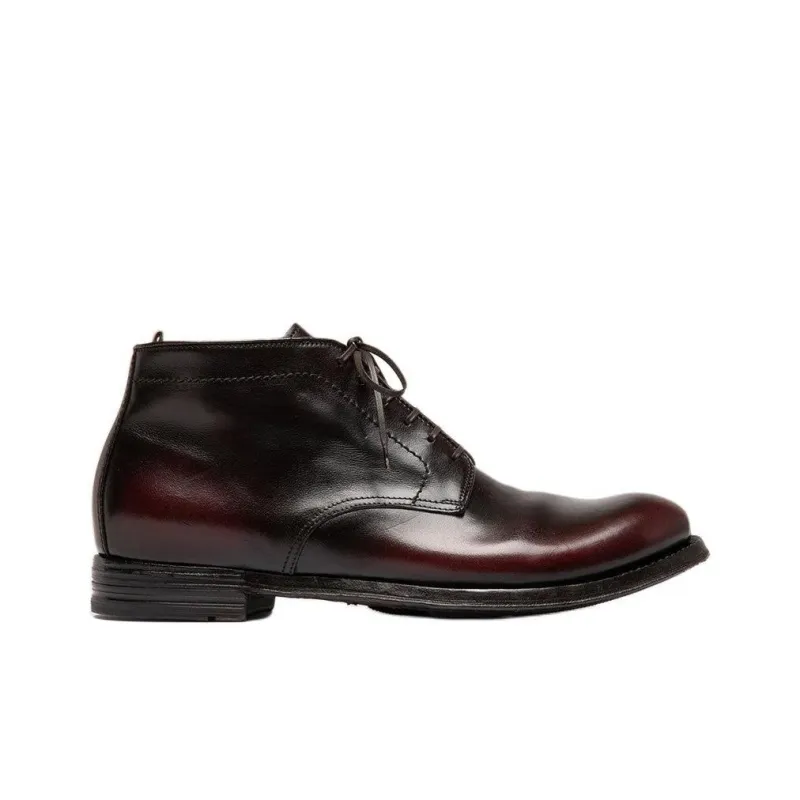 Officine Creative Anatomia Ankle Boots 3cm Men's Burgundy-1