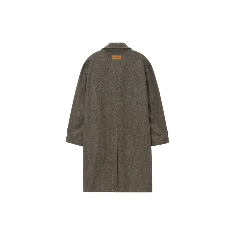 UNVESNO Coats Unisex Amber Brown-1