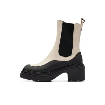 HUGO BOSS Short Chelsea Boots Women's Beige