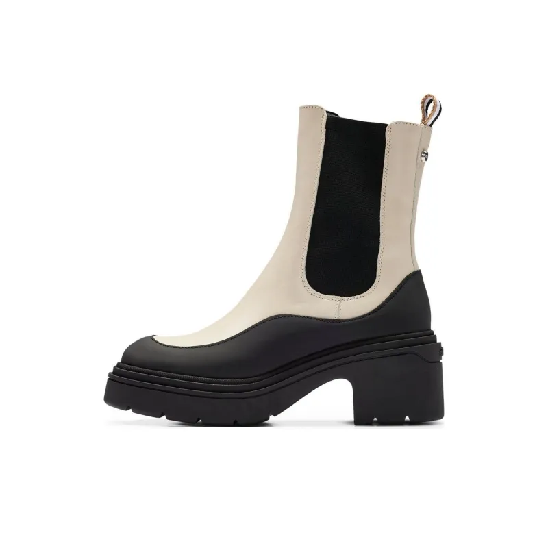 HUGO BOSS Short Chelsea Boots Women's Beige-0