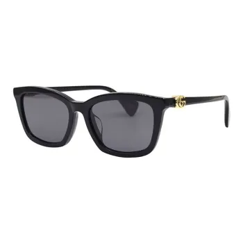 GUCCI Logo plaque Square frame Sunglasses