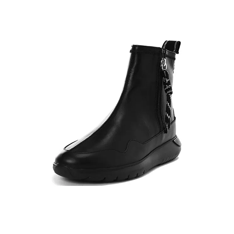 HOGAN ICUBE Ankle Boots Women's Black-2