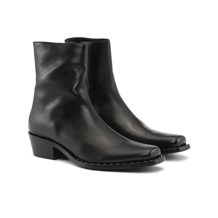 REYREY Ankle Boots Men Black-3