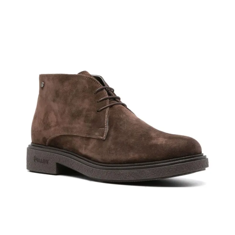 Pollini Ankle Boots Men's Umber-2