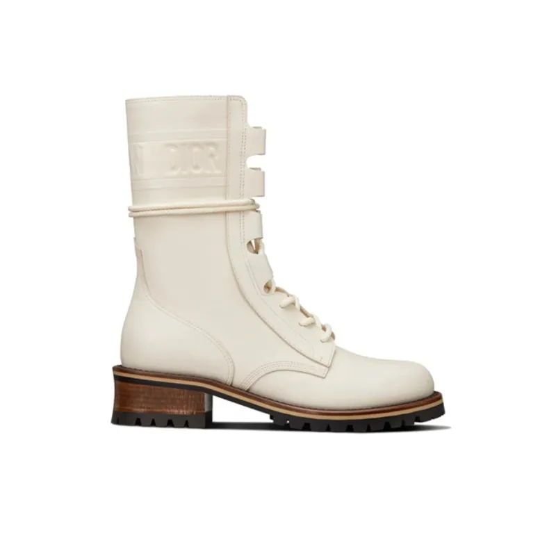 DIOR Crew Martin Boot Women's White-1