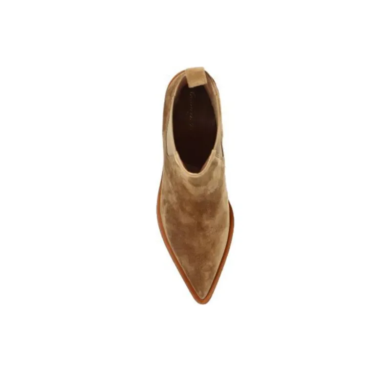 GIANVITO ROSSI Short Ankle Boots 6.5cm Women's Brown-3